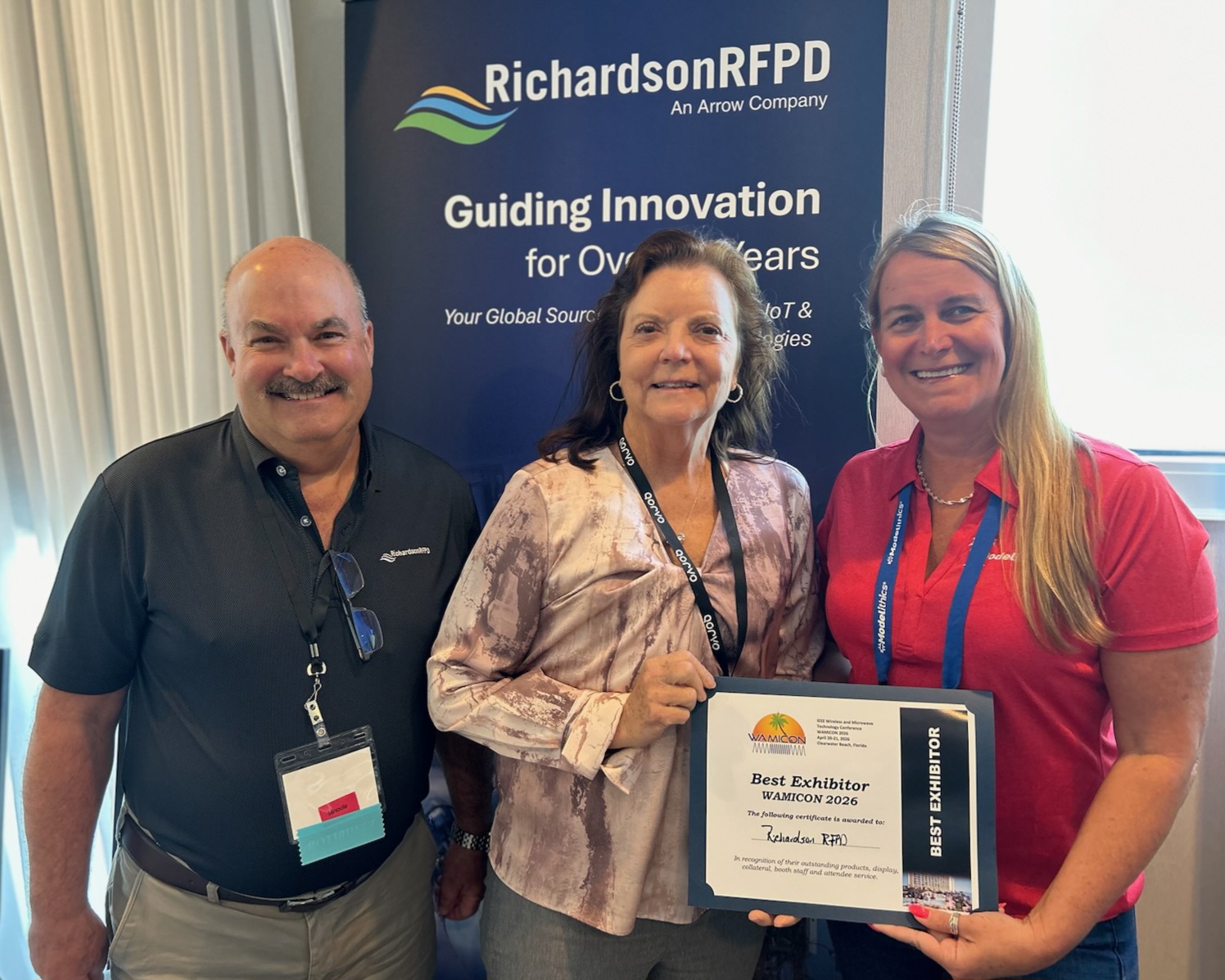 Ray Baker et Lisa Owens reçoivent le prix WAMICON 2026